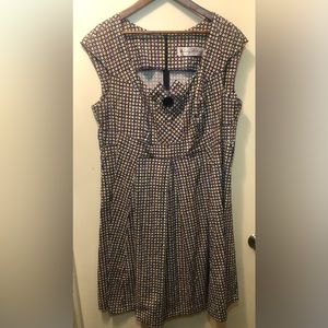 Cherry Velvet dress size 1x